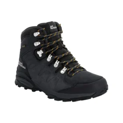 Cheap Jack Wolfskin Vandrestøvler Til Herre - Refugio Texapore Mid M - Gra-Sort