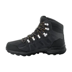 Cheap Jack Wolfskin Vandrestøvler Til Herre - Refugio Texapore Mid M - Gra-Sort