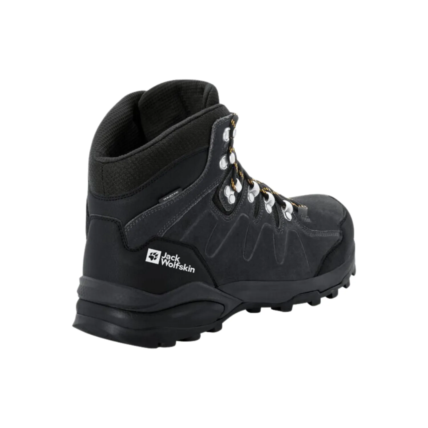Cheap Jack Wolfskin Vandrestøvler Til Herre - Refugio Texapore Mid M - Gra-Sort