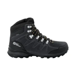 Cheap Jack Wolfskin Vandrestøvler Til Herre - Refugio Texapore Mid M - Gra-Sort